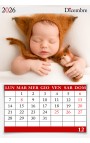 Calendario Classic Red