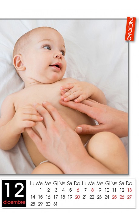 Calendario White Border