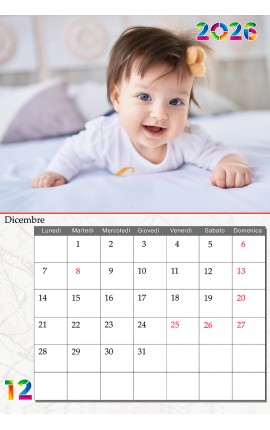 Calendario Chiaro